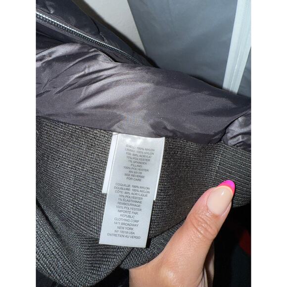 NWT Tahari Women’s‎ 1X Black Quilted Puffer Vest Zip Pockets - Picture 5 of 5